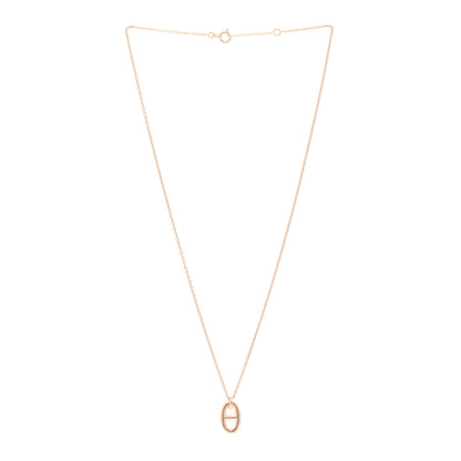 Hermes 18K Rose Gold PM Farandole Pendant Necklace 3 of 6