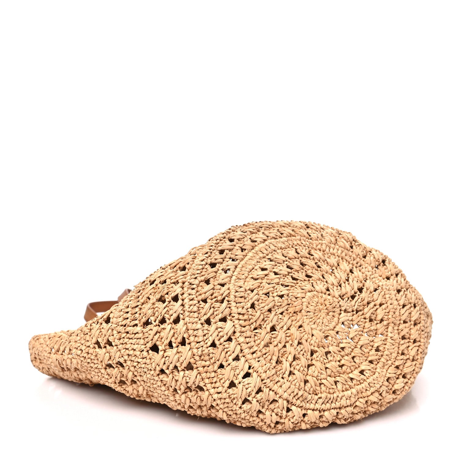 Saint Laurent Raffia Calfskin Medium Panier Tote Naturel 4 of 10