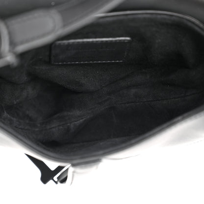 Christian Dior Ultra Matte Calfskin Mini Saddle Bag Black 5 of 14