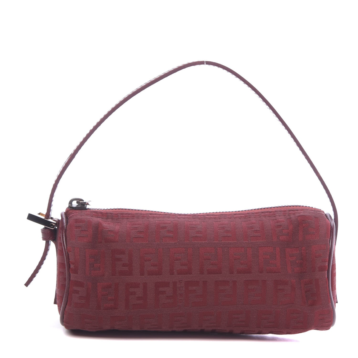 Fendi Zucchino Mini Barrel Red 1 of 9