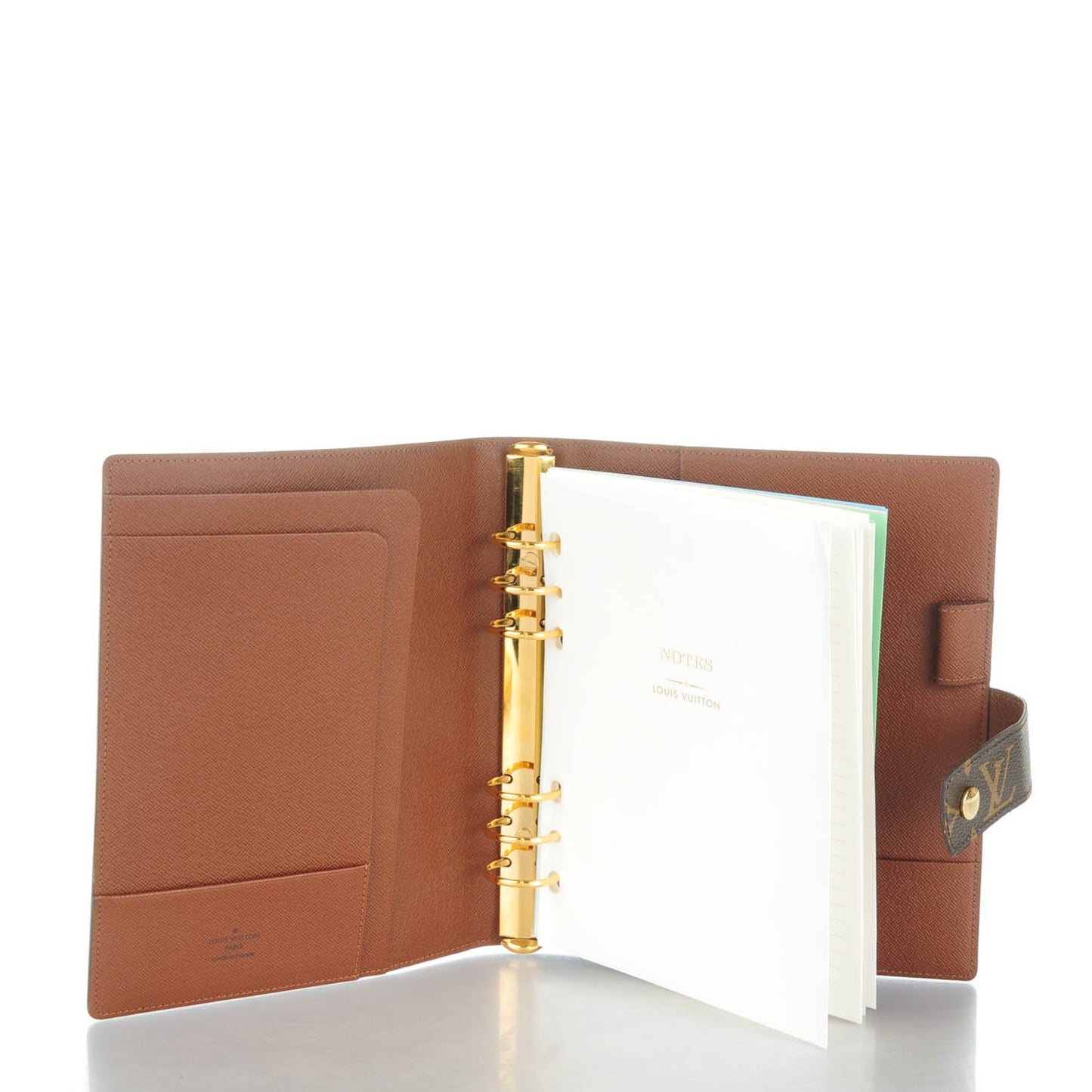 Monogram Large Ring Agenda Cover