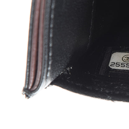 Chanel Lambskin Quilted Card Holder Black 8 of 9