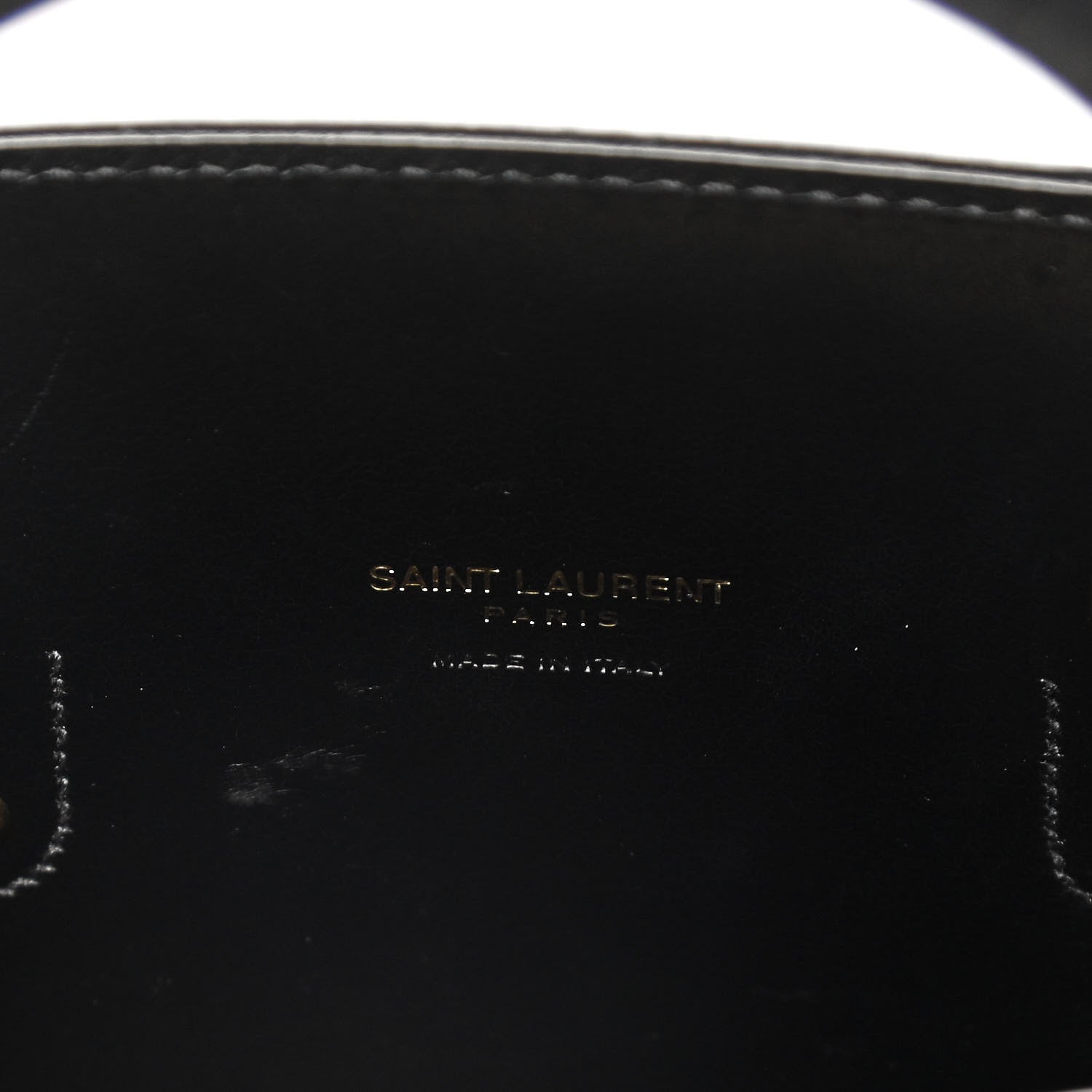 Saint Laurent Calfskin Crocodile Embossed Baby Sac De Jour Black 12 of 17
