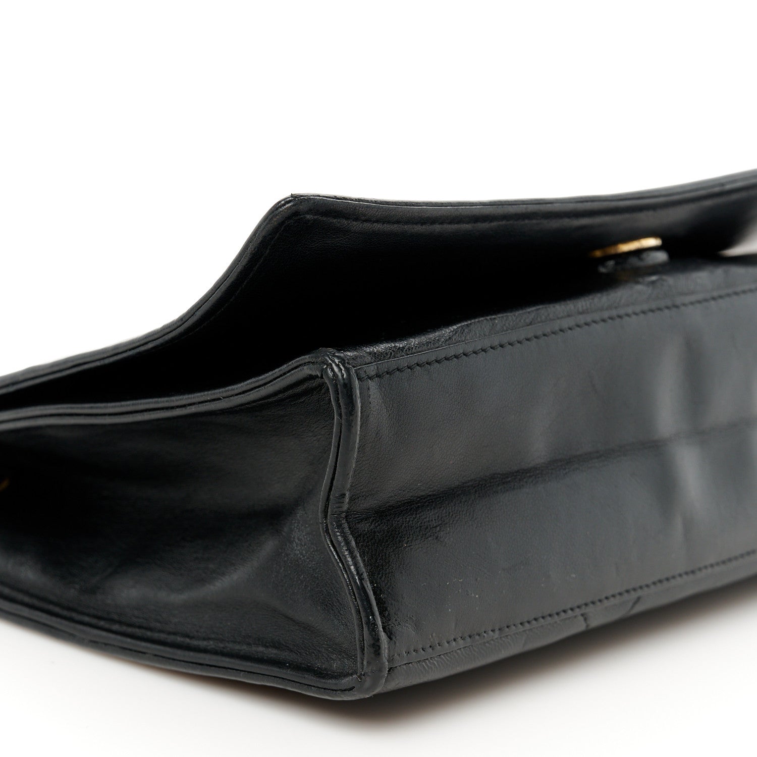 Chanel Lambskin Diamond CC Flap Black 10 of 11