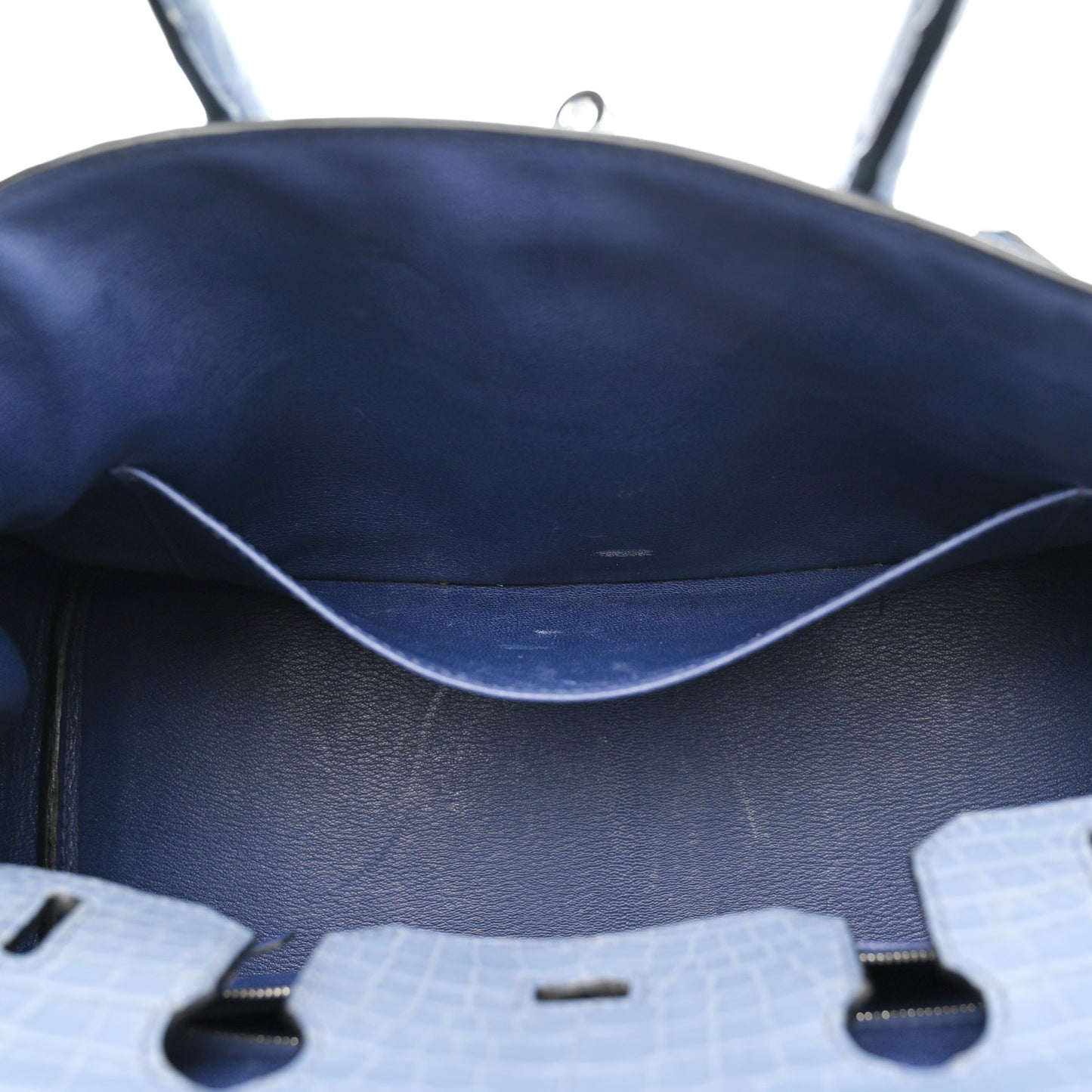 Matte Niloticus Crocodile Birkin 30 Bleu Ciel