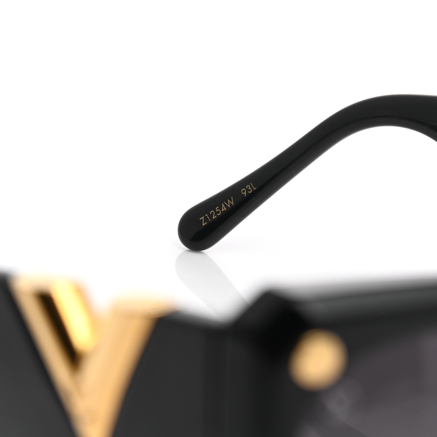 Louis Vuitton Acetate My Fair Lady Sunglasses Z1254E Black 8 of 9