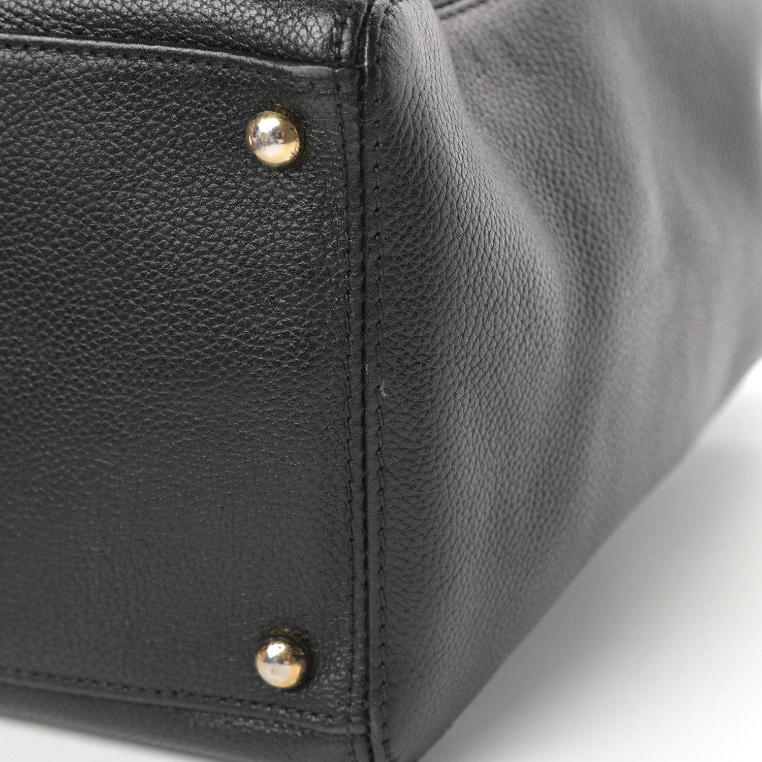 Chanel Calfskin Cerf Executive Shopper Tote Black 13 of 17