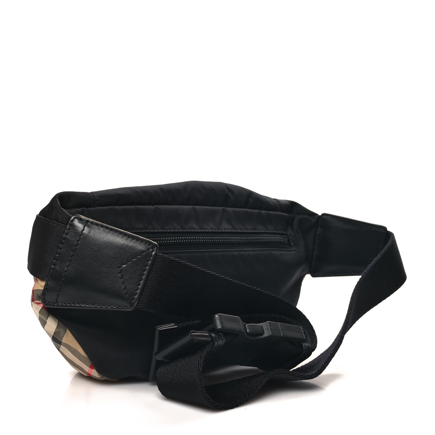 Nylon Vintage Check Sonny Bum Bag Archive Beige Black