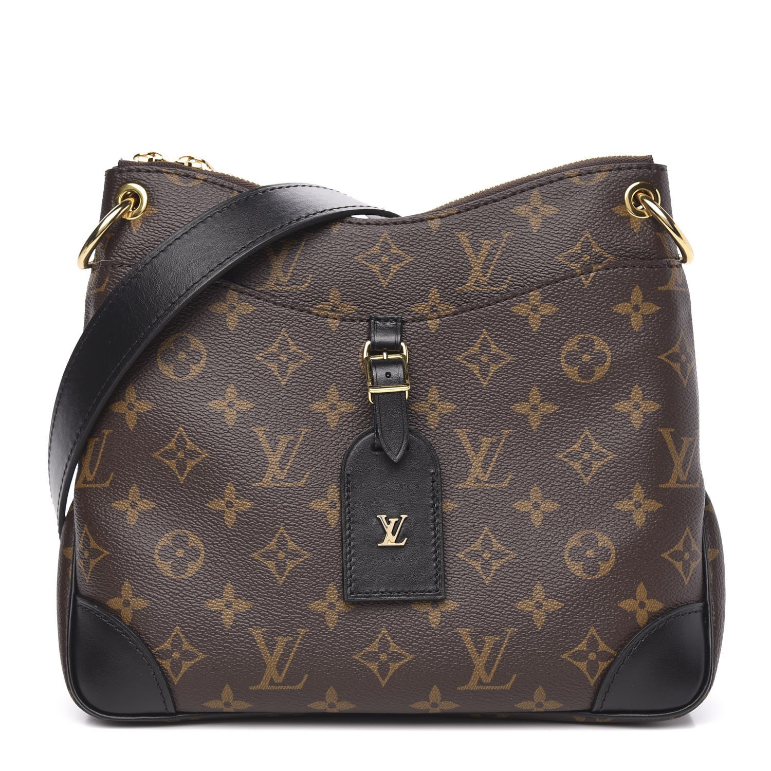 Louis Vuitton Monogram Odeon PM Black 1 of 7