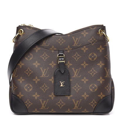 Louis Vuitton Monogram Odeon PM Black 1 of 7