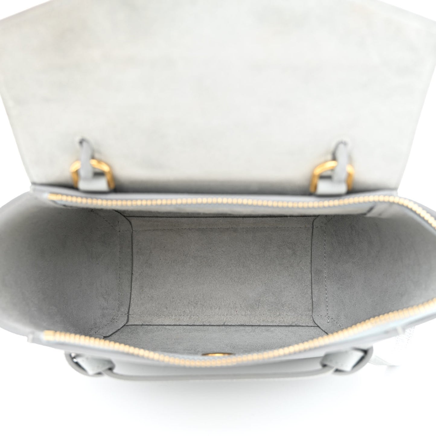 Grained Calfskin Nano Belt Bag Mineral