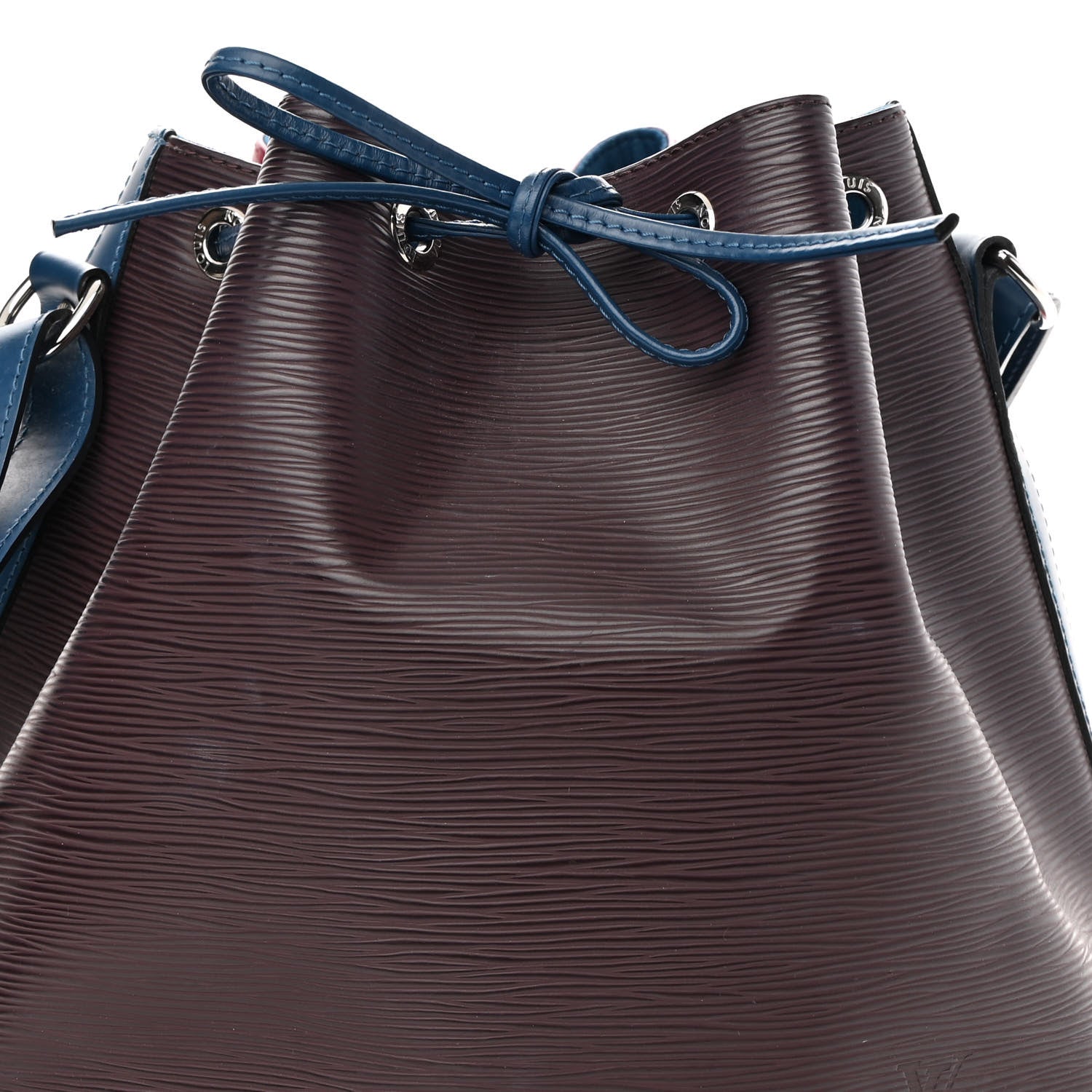 Louis Vuitton Epi Tri-Color Petit Noe NM Quetsche Fuchsia Saphir 7 of 9