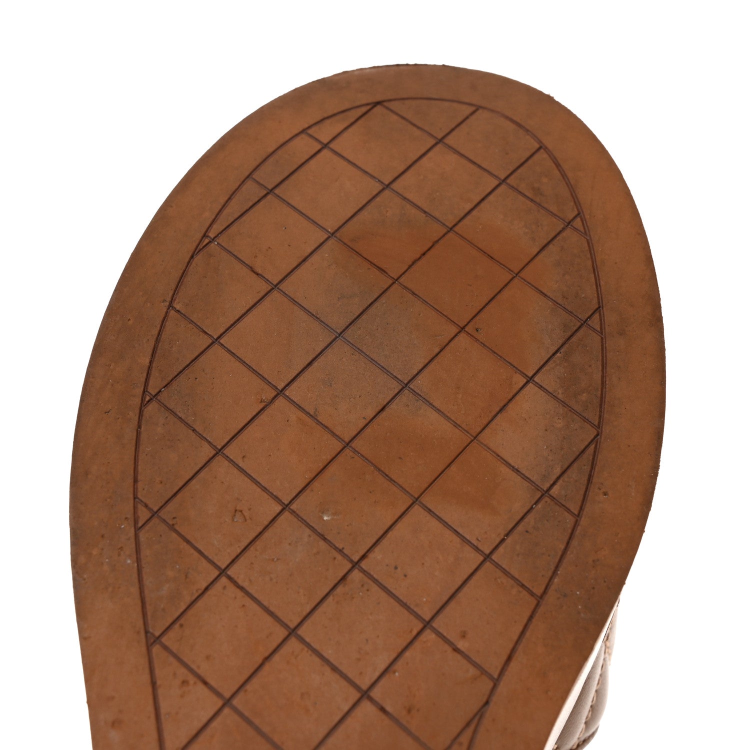 Chanel Lambskin Quilted CC Platform Sandals 39 Beige 13 of 21