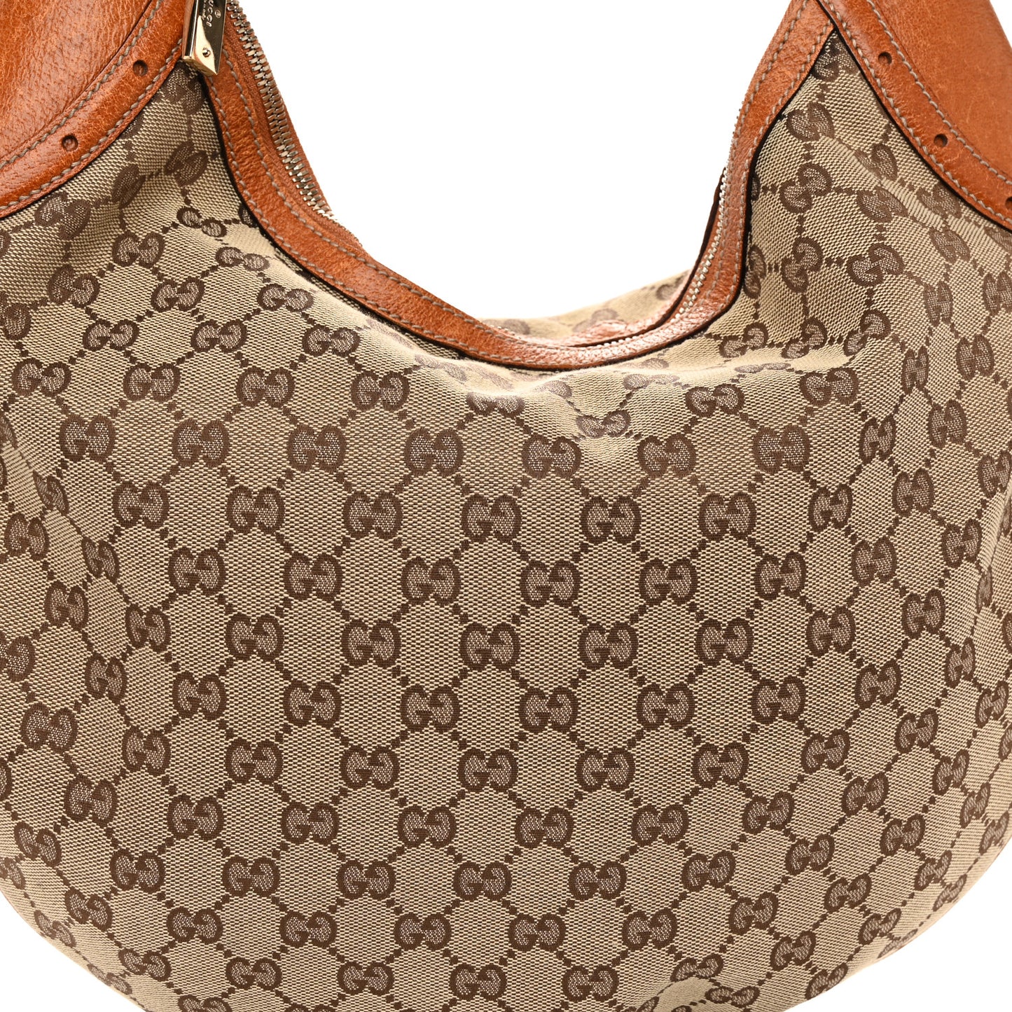 Monogram Glam Hobo Tan