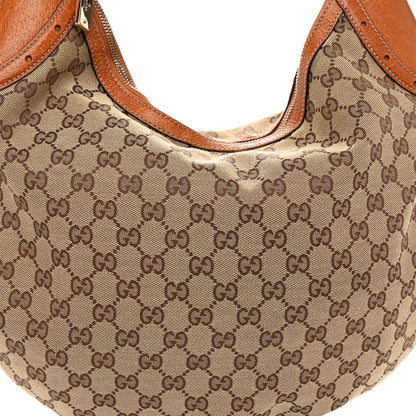 Gucci Monogram Glam Hobo Tan 8 of 12