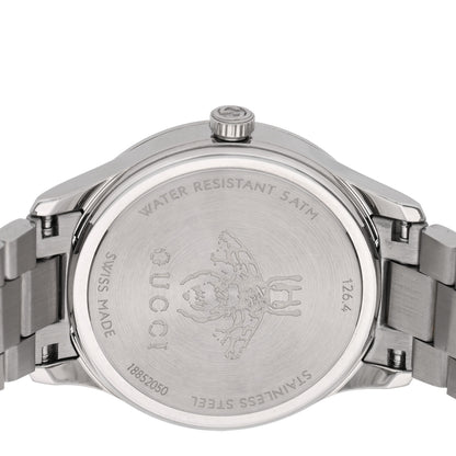Gucci Stainless Steel Malachite 32mm G-Timeless Bee Quartz Watch 4 of 5