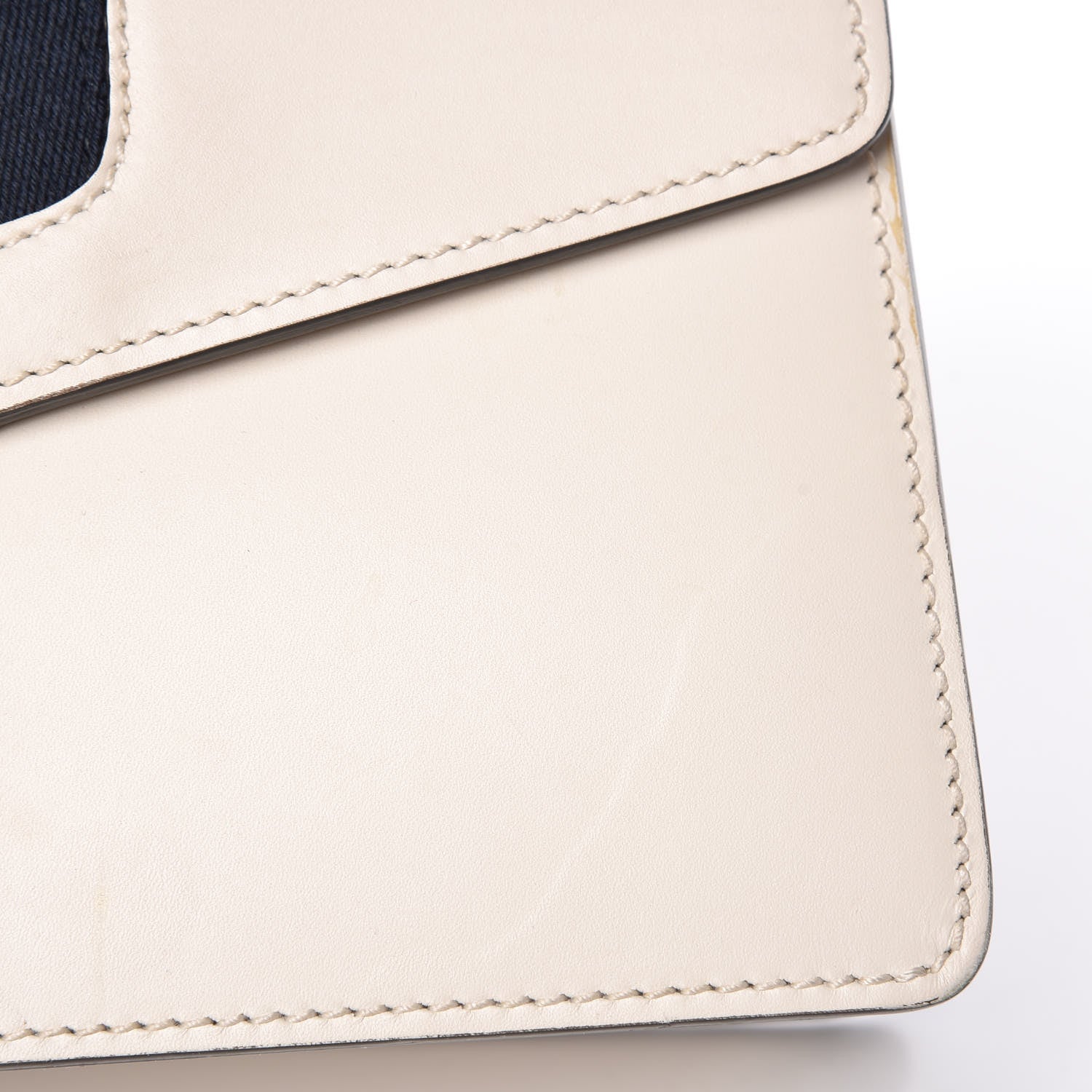 Gucci Calfskin Small Sylvie Shoulder Bag White 11 of 14