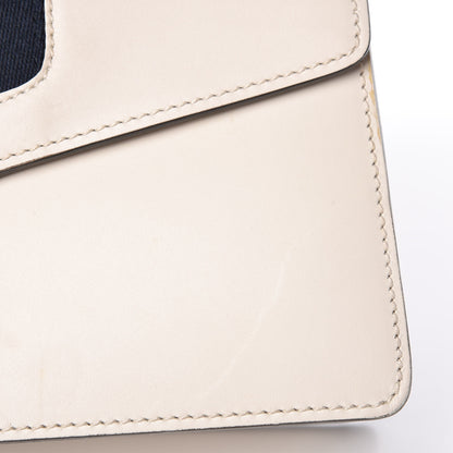 Gucci Calfskin Small Sylvie Shoulder Bag White 11 of 14