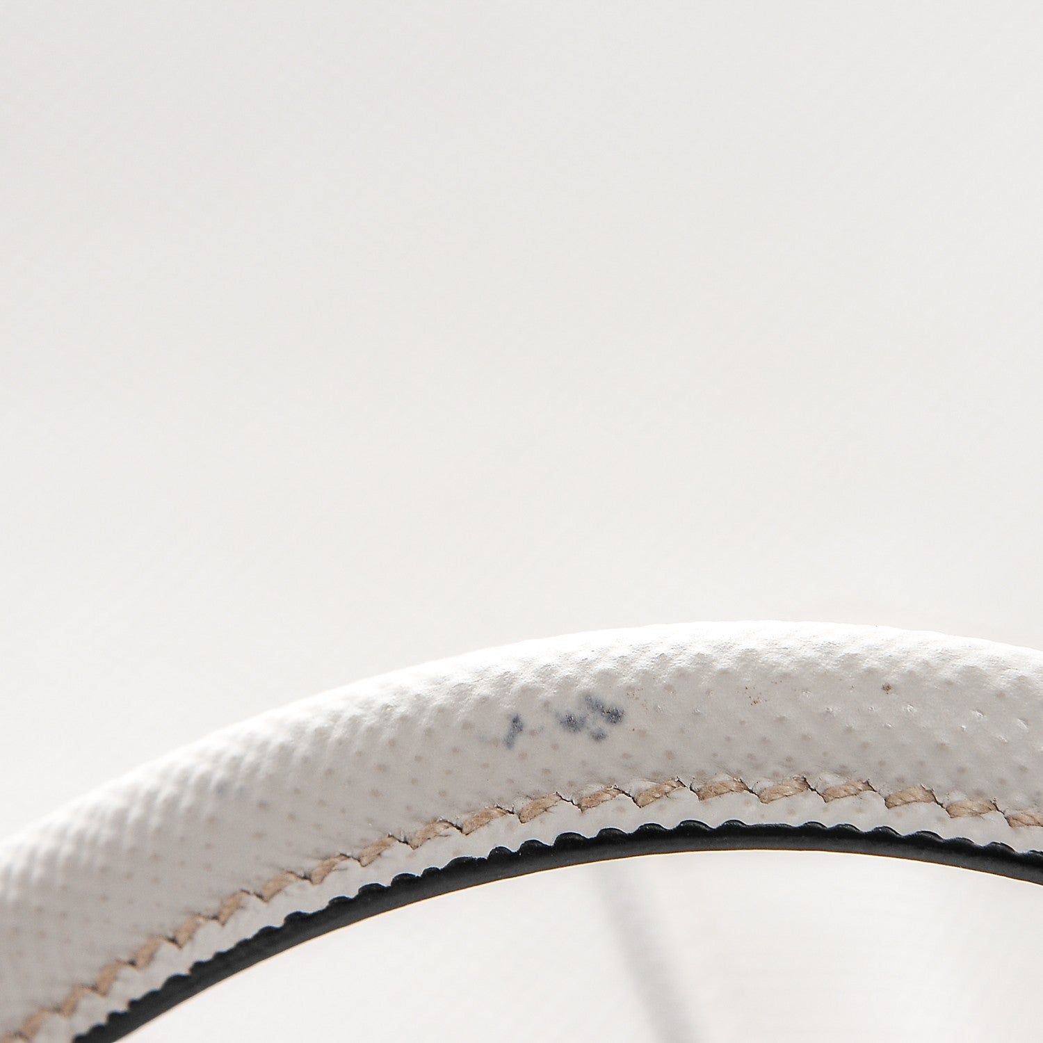 Prada Saffiano Cuir Small Double Bag Talco Nero Black 6 of 10