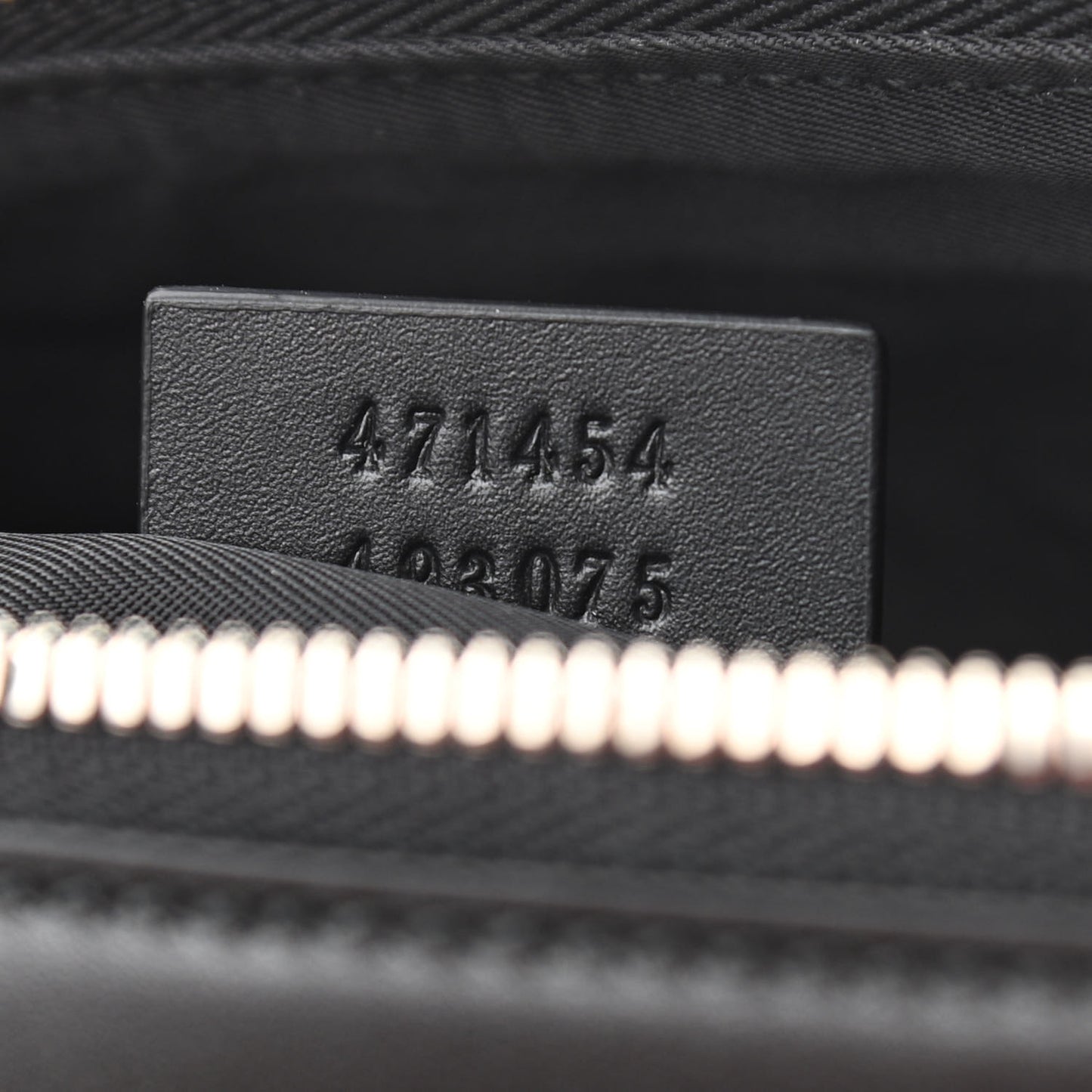 GG Supreme Monogram Web Messenger Bag Black
