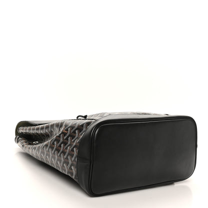 Goyard Goyardine Calfskin Alpin MM Backpack Black 4 of 9