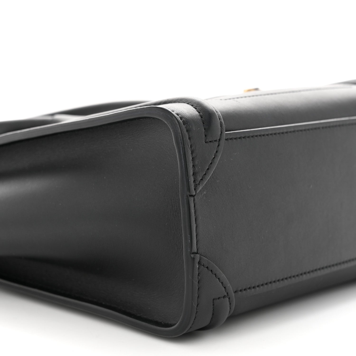 Celine Smooth Calfskin Nano Luggage Black 10 of 12