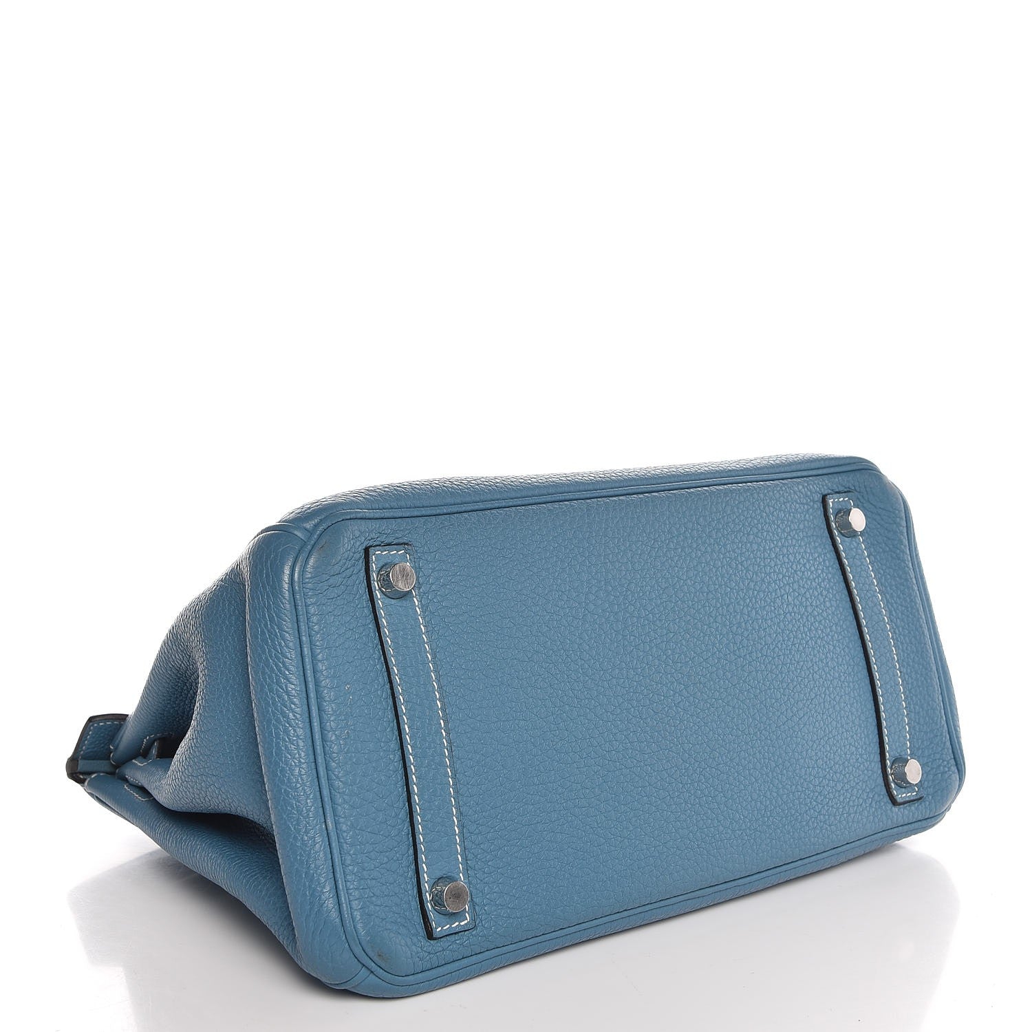 Hermes Togo Birkin 30 Blue Jean 4 of 35