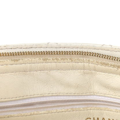 Chanel Caviar Stitched Shoulder Bag White 15 of 27