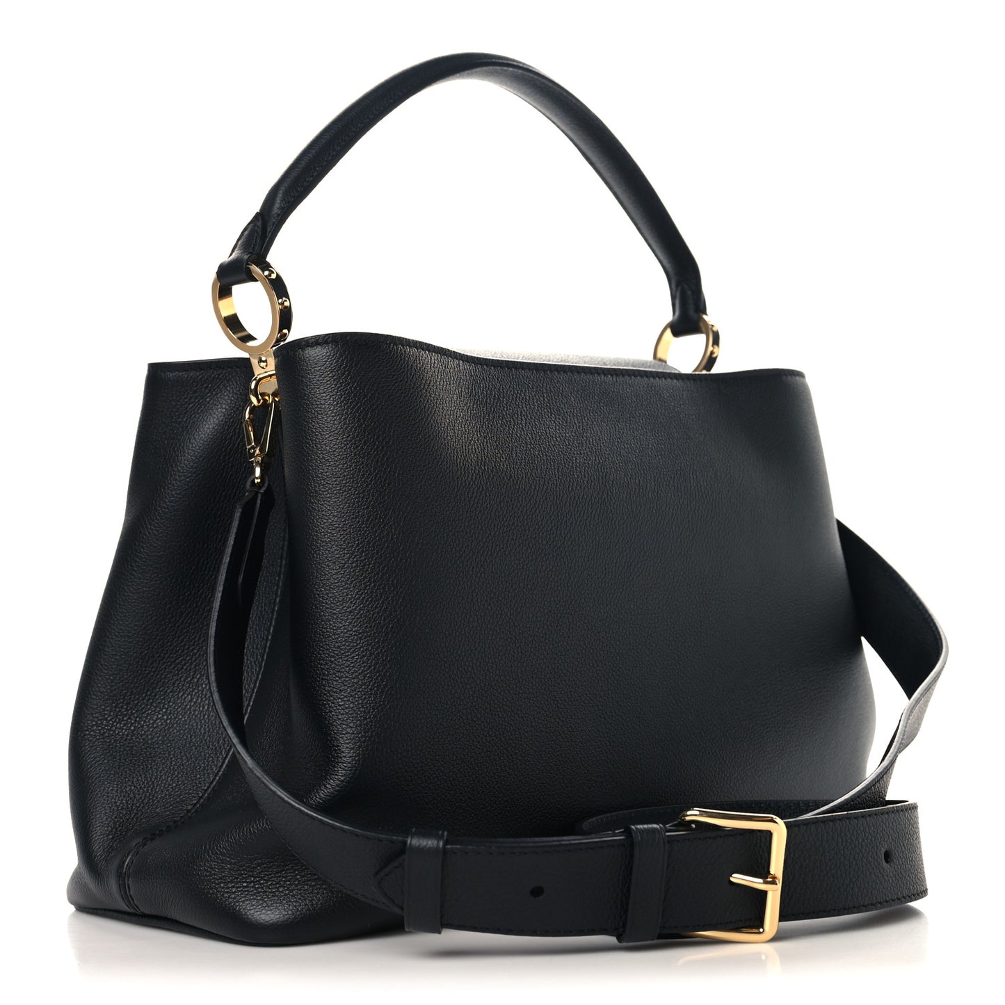 Taurillon Capucines GM Souple Black