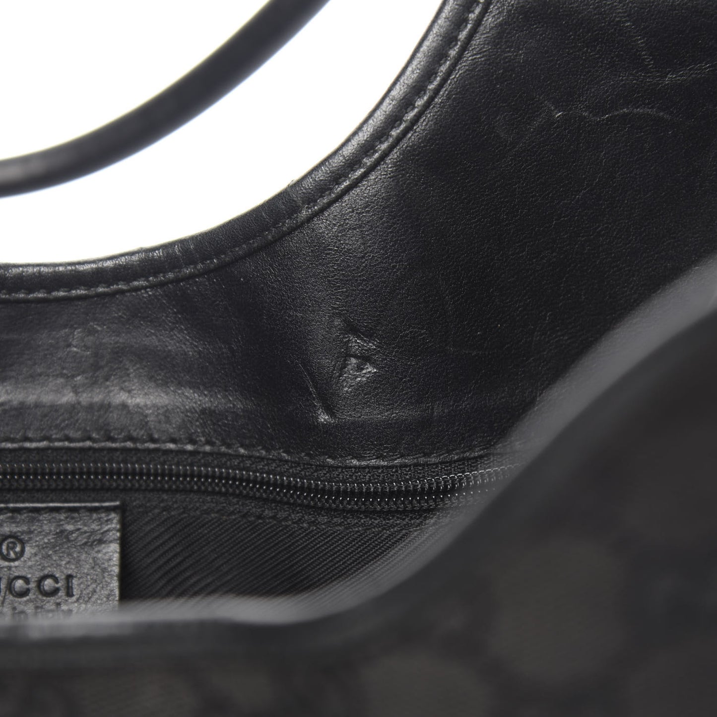 Monogram Jackie Shoulder Bag Black