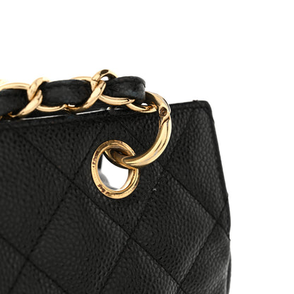 Chanel Caviar Quilted Petit Timeless Tote PTT Black 14 of 15