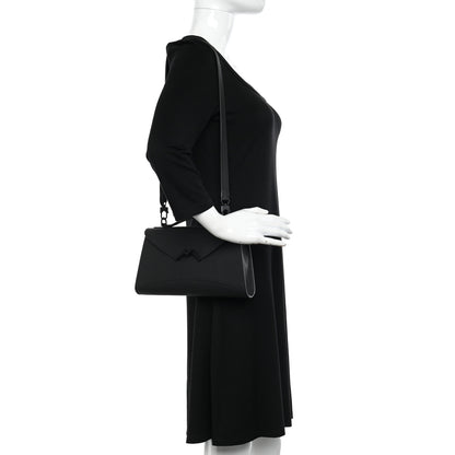 Moynat Carat Calfskin Gabrielle Clutch Ultra Black 2 of 9