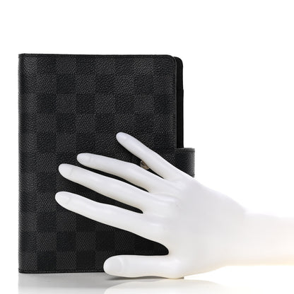 Louis Vuitton Damier Graphite Medium Ring Agenda Cover 2 of 6