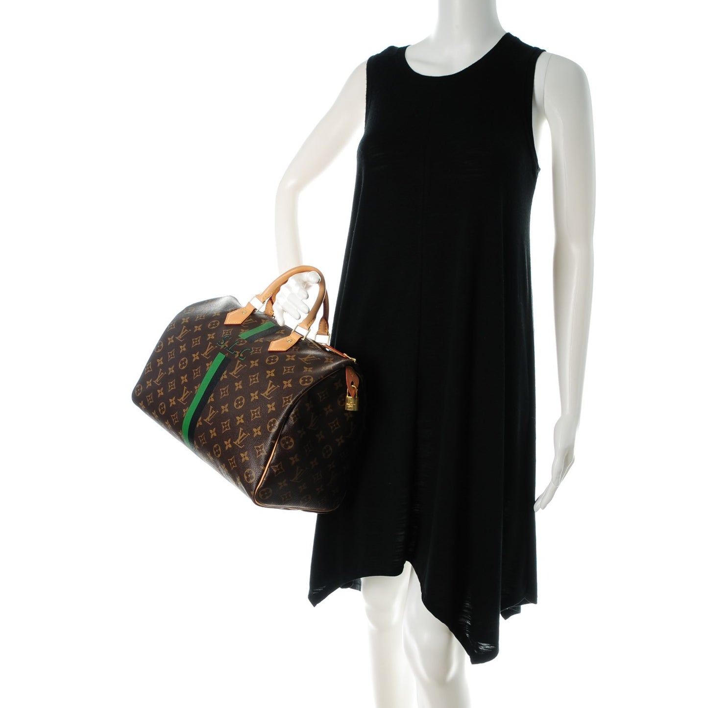 Monogram My LV Heritage Speedy 35 Vert Noir