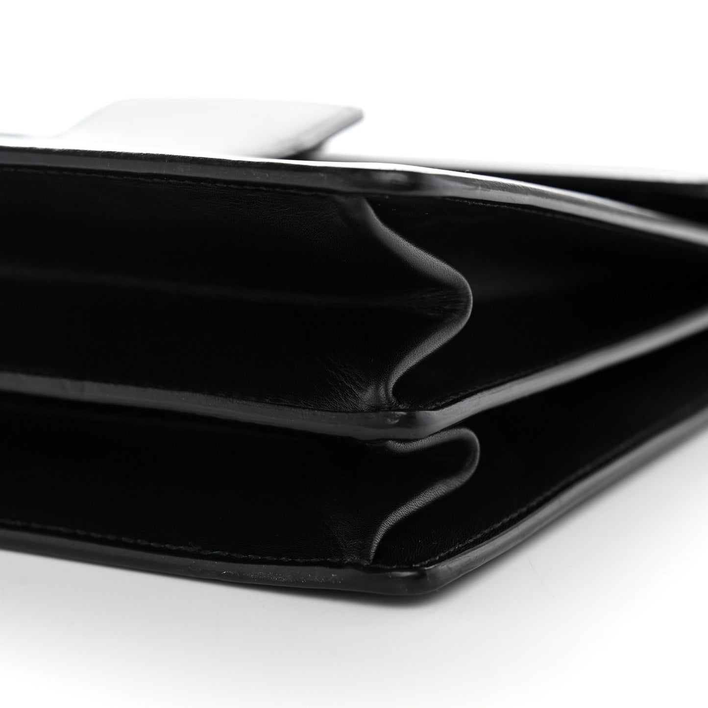 Calfskin Thalia Flap Shoulder Bag Black