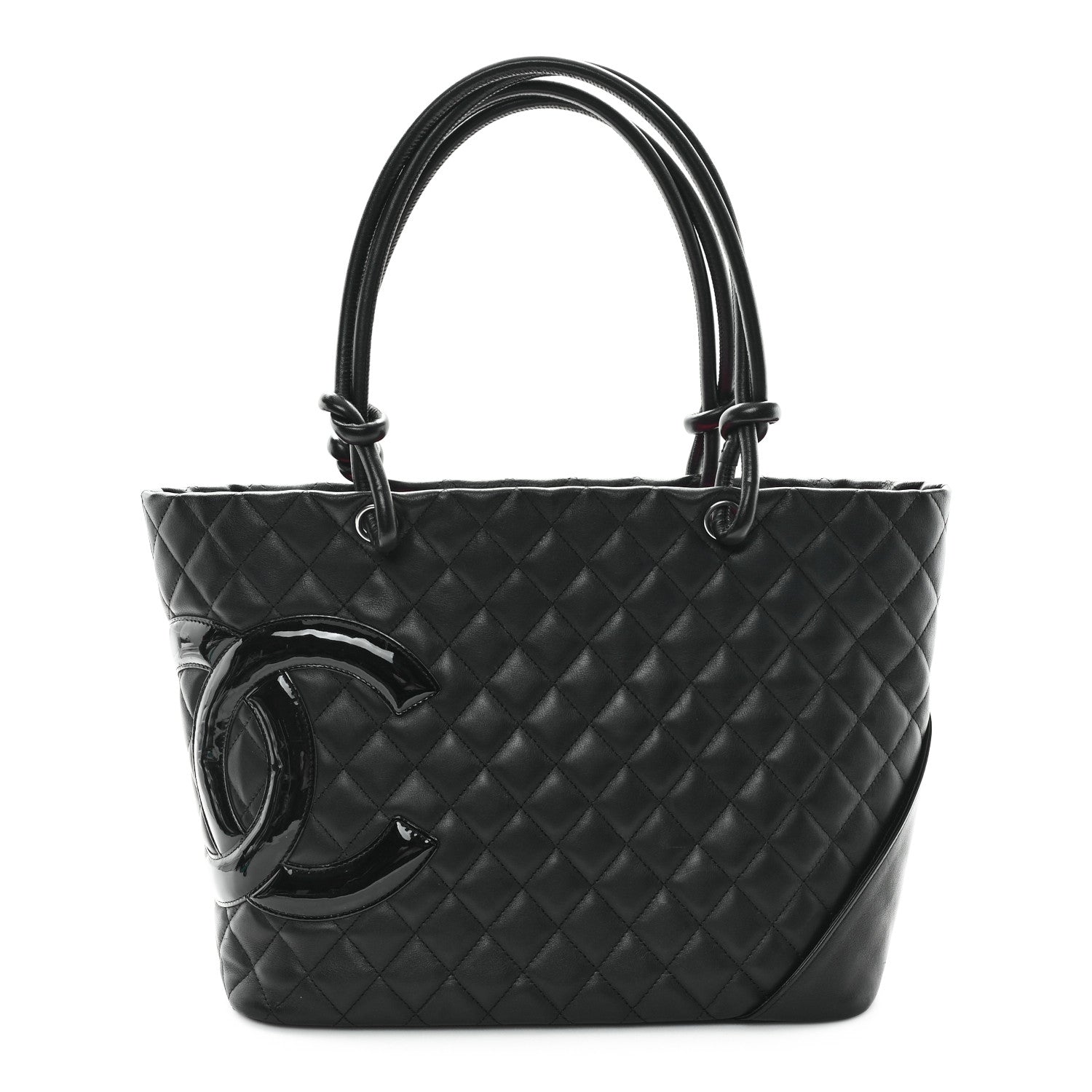 Chanel Calfskin Quilted Large Cambon Tote Black 1 of 10