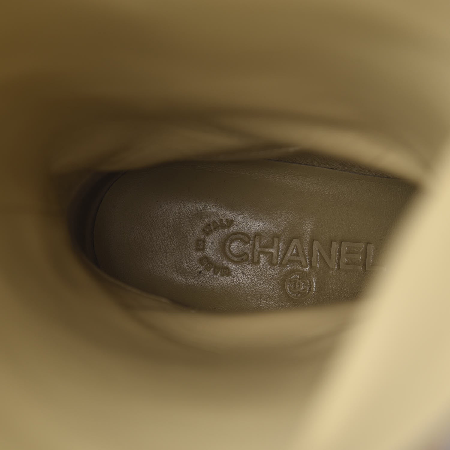 Chanel Calfskin Knee High Boots 40 Black 8 of 10