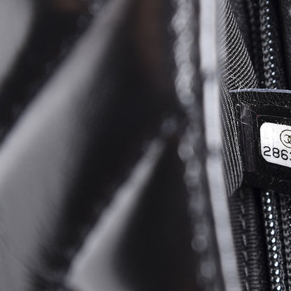 Chanel Shiny Lambskin Quilted Small Montcoco Flap Black 8 of 10