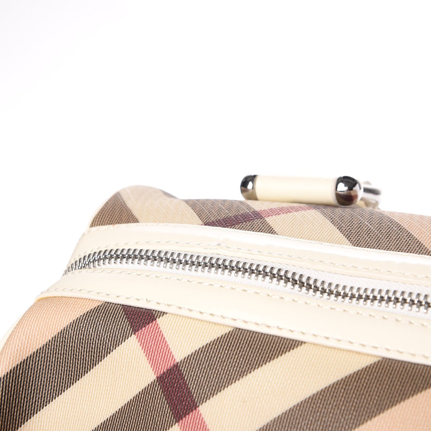 Nova Check Bowling Bag White