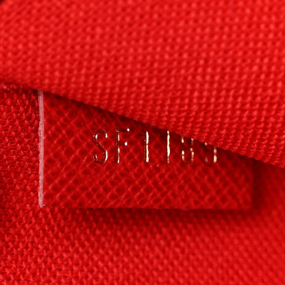 Louis Vuitton Damier Ebene Pochette Felicie Chain Wallet 7 of 10