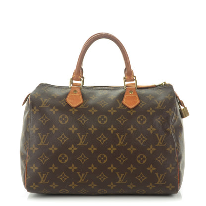 Louis Vuitton Monogram Speedy 30 1 of 8