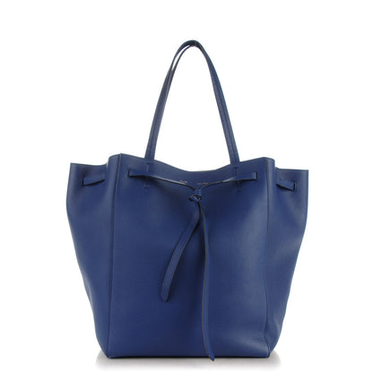Celine Soft Grained Calfskin Medium Belt Cabas Phantom Indigo 1 of 7