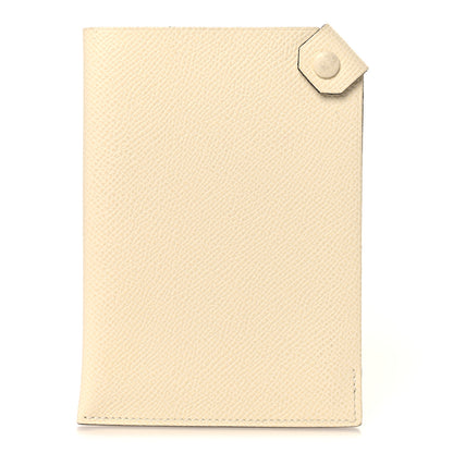 Hermes Epsom Tarmac PM Passport Holder Nata 1 of 8