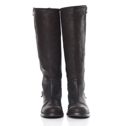 Jimmy Choo Suede Doreen Tall Boots 36.5 Brown 2 of 13