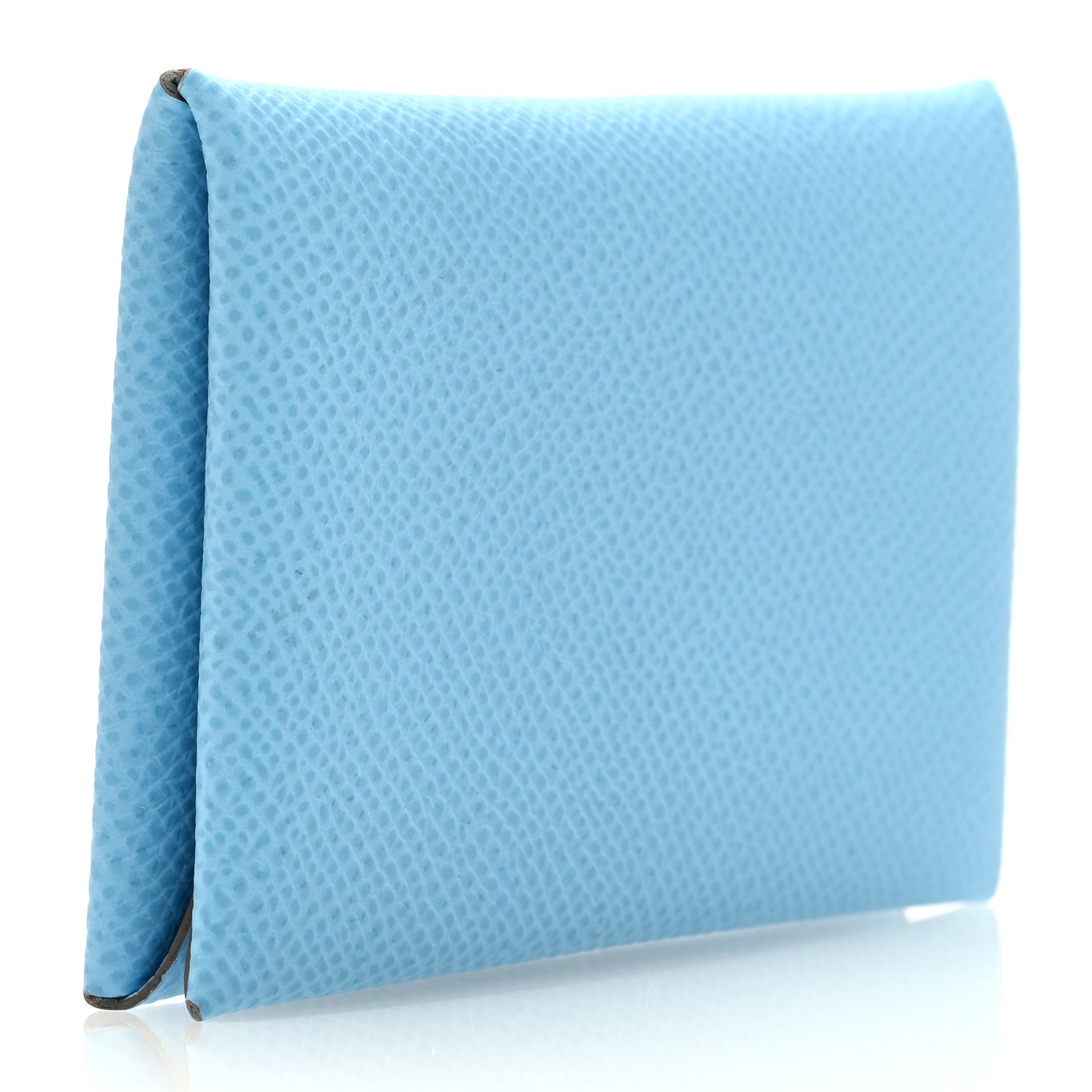 Epsom Calvi Card Case Celeste