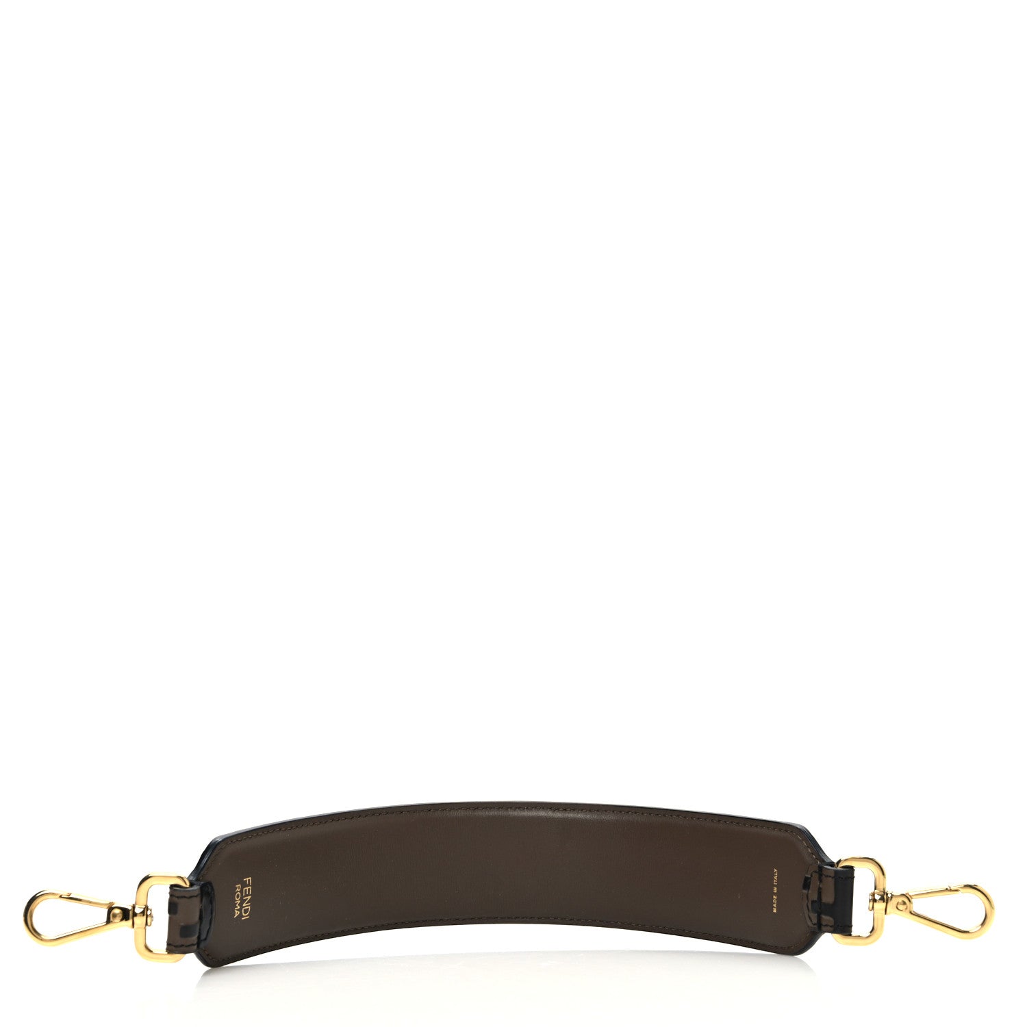 Fendi Calfskin FF 1974 Embossed Mini Strap You Maya Black 2 of 4