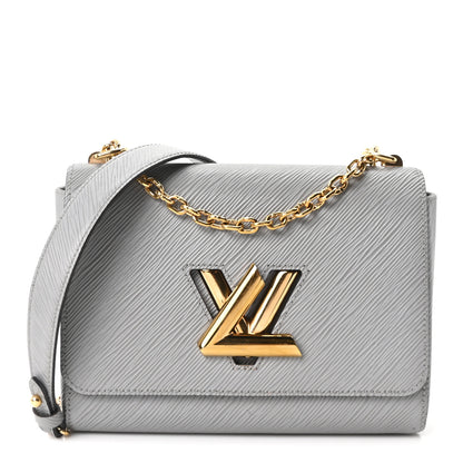 Louis Vuitton Epi Twist Shoulder Bag MM Etain 1 of 11