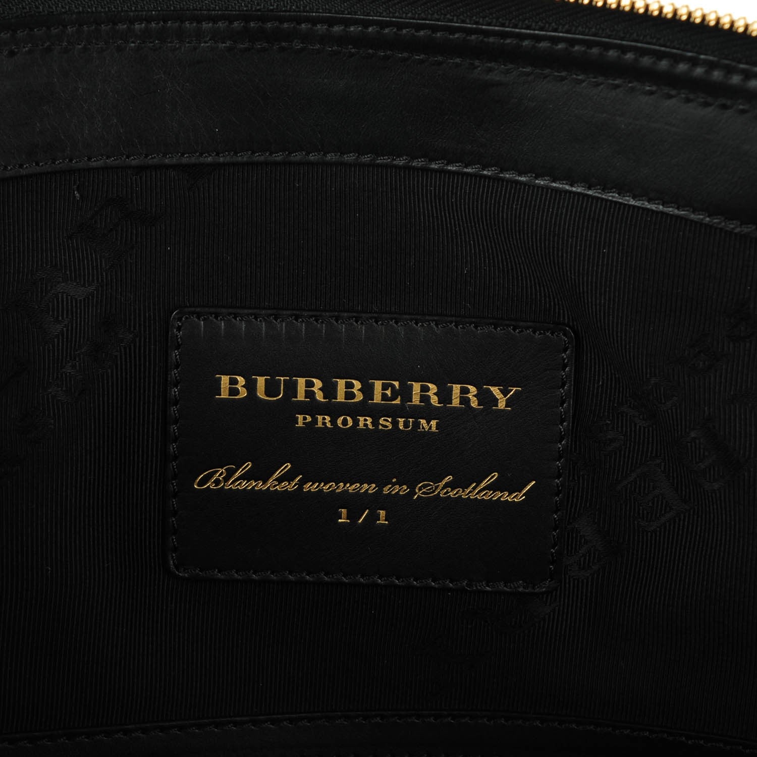 Burberry Prorsum Wool Cashmere Large Thornbury Black 6 of 9