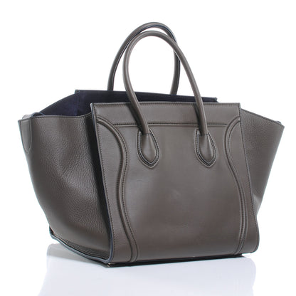 Celine Smooth Calfskin Medium Phantom Luggage Anthracite 3 of 10