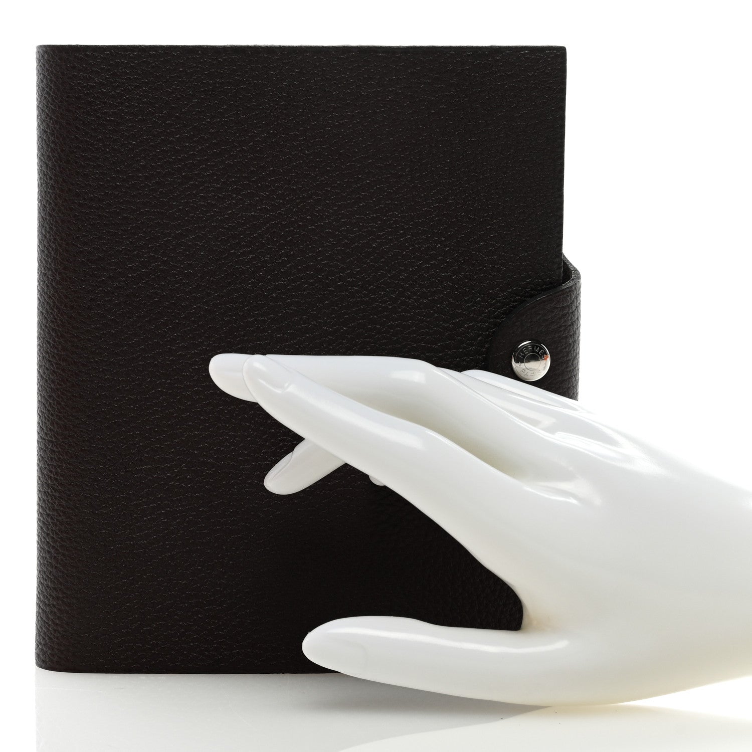 Hermes Togo Ulysse PM Agenda Cover Chocolate 2 of 6
